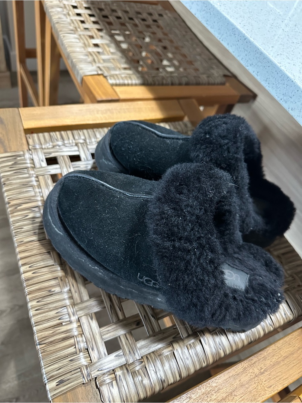 Ugg disquete Black Slip-On